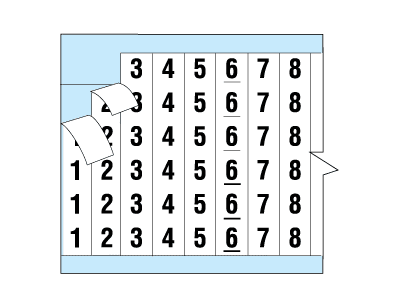 連續(xù)數(shù)字 預(yù)印電線電纜標(biāo)識